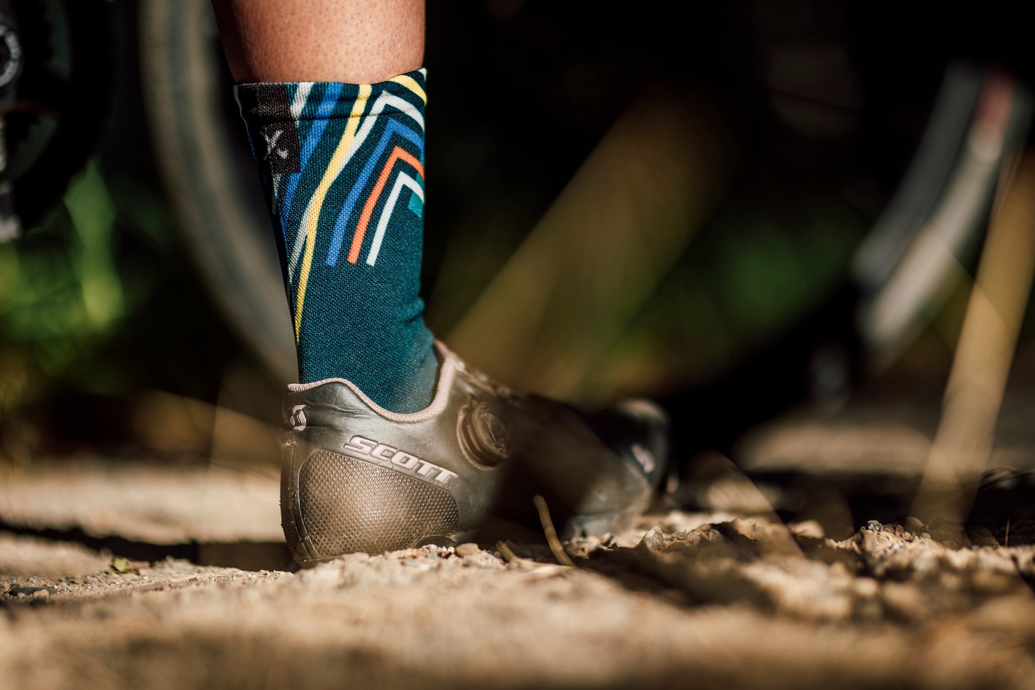 Performance Teal Socks