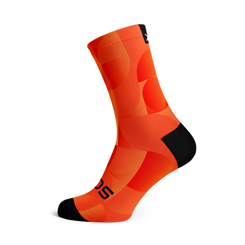 Solid Orange Socks