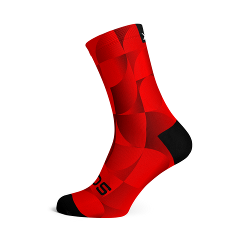 Solid Red Socks